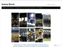 Tablet Screenshot of ankenybands.com